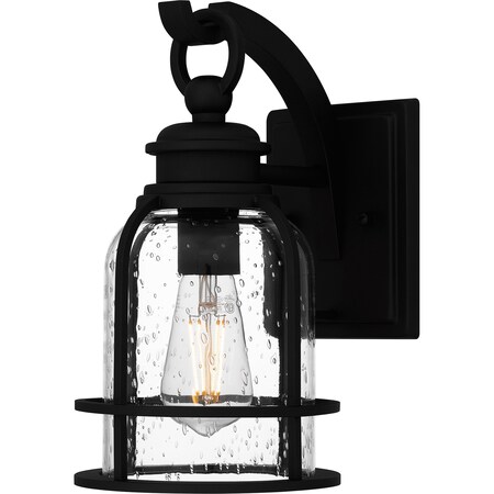 Quoizel Bowles Outdoor Wall 1 Light Earth Black BWE8406EK
